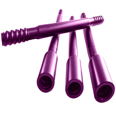 Bohrgestänge für Gesteinsbohrungen Bergbauwerkzeuge T38 Top-Hammer-Gewindeverlängerungsbohrstange