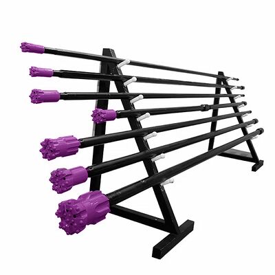 Gewindebohrstangen R32 T38 T45 T51 GT60 Top-Hammer-Bohren Geschwindigkeit Driftbohrstangen