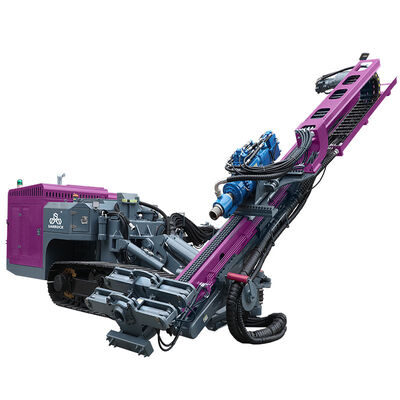 Hydraulisches Bohrgerät mit DTH-Hammer Oberflächenbohrloch-Bohrgeräte Tragbares Bohrgerät mit DTH