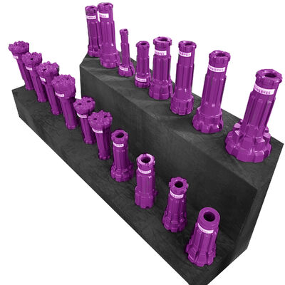 Bohrkrone für Felsbohrungen 6 Zoll DTH Hammer und Bohrer Wolframkarbid-Knopfbohrer