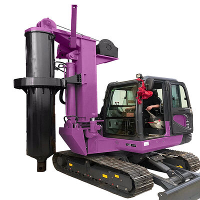 Hydraulisches Drehbohrgerät Autobahn Kommunaltechnik Baumaschine Tragbares Bohrgerät