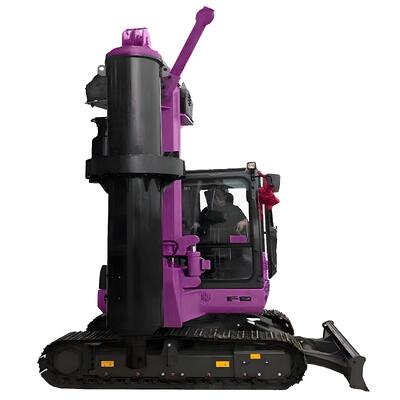 Kompakte Drehbohrgeräte für städtische Bauarbeiten, Auger-Bohrloch-Bohrgerät-Ausrüstung