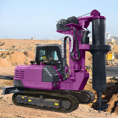 Hydraulisches Drehbohrgerät Autobahn Kommunaltechnik Baumaschine Tragbares Bohrgerät