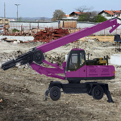 Schlag-Bohrgerät für Infrastrukturprojekte, Baumaschine, mobile Bohrgerät