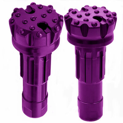 Hohe Durchdringungsrate DTH Hammer Bit Mining Button Bit Abnutzungsbeständigkeit DTH Bohrgerät