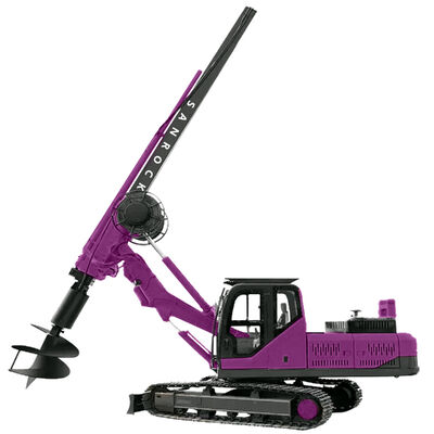 Rotary Drilling Rig Bridge Piers Pile Foundation Machinery Hydraulic Auger Drilling Machine