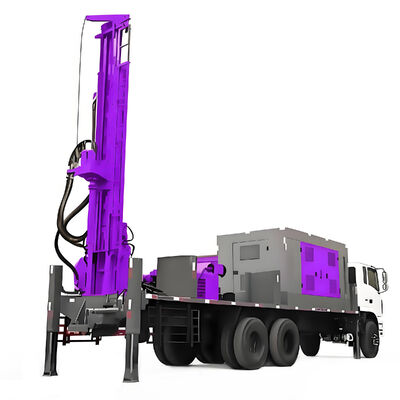 Hydraulische Wasserbrunnenbohrmaschine Umweltüberwachung Grundwasserbrunnenbohrgerät zu verkaufen