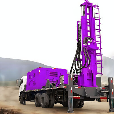 Hydraulic Water Well Drilling Machine Environmental Monitoring Ground Water Well Drilling Rig for Sale