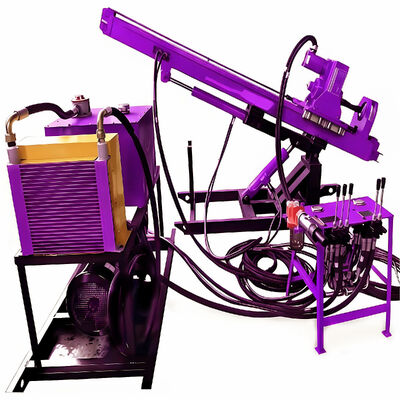 Hydraulisch steuerndes DTH-Bohrgerät mit geringem Gewicht, hoher Bohrleistung und einem maximalen Drehmoment von 3000 Nm für Bergbau- und Wasserbrunnenprojekte