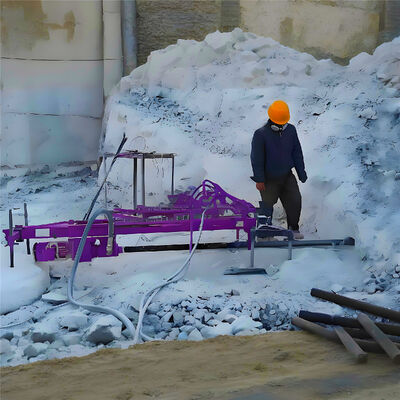 Tragbare DTH-Bohrmaschine Kompakte Horizontale Richtbohrmaschine Hydraulische Bohrmaschine