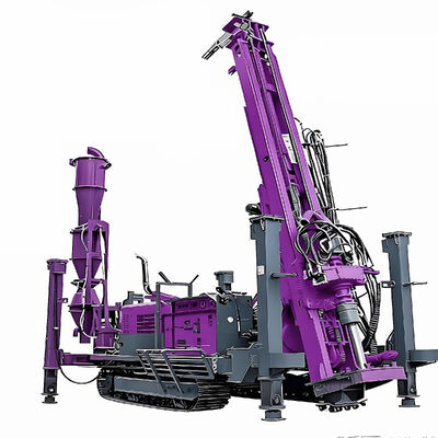 Umgekehrter Kreislauf Bohrgerät mit 132 kW Dieselleistung für 500 m Bohrtiefe und hydraulische Steuerung