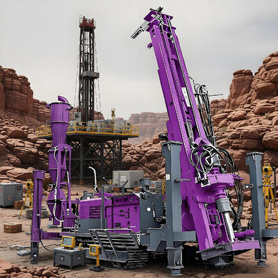 Reverse Circulation Drilling Rig Power 132KW Hydraulische Kernbohranlage Raupenbohrmaschine