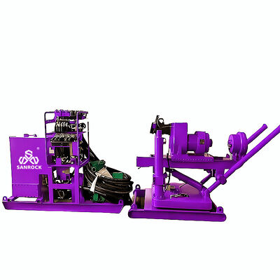 Tunnelbohrmaschine Betriebsflexibilität Hydraulisches Bohrgerät Mobilmaschine zum Bohren von Diamantkernen
