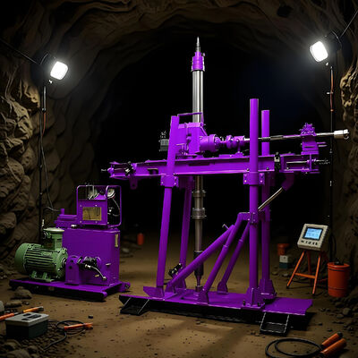 Geologische Kernbohrmaschine, unterirdische Tunnelerkundung, Probenahme, kleine Kernbohranlage