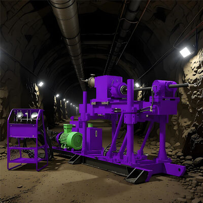 Hydraulische Kernbohranlage Geologische Untersuchungsbohranlage 360-Grad-Bohrlochbohrausrüstung