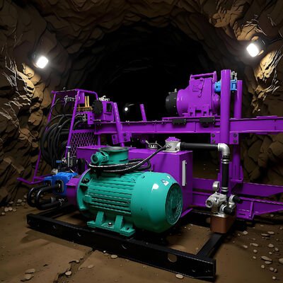 Gesteinskernbohrgerät Geotechnisches mobiles Bohrgerät Tunnelerkundungskernbohrgerät Maschine