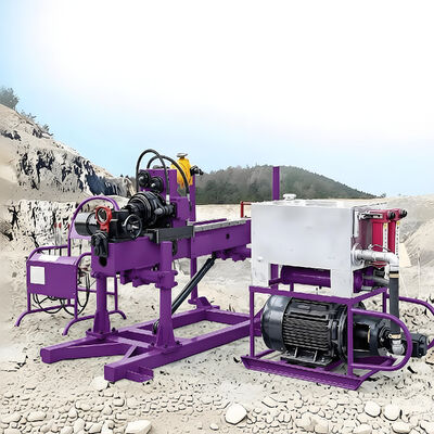 Tunnelkernbohranlage, schnelle Positionierung, technische Bohrmaschine, geotechnische Bohranlage