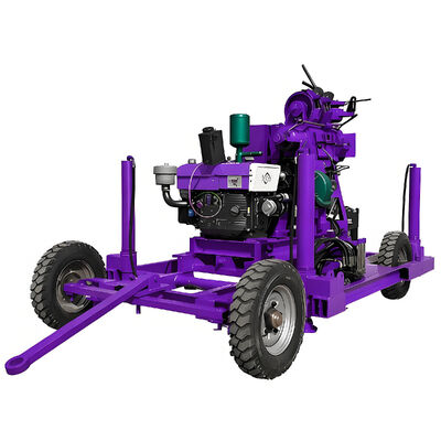Portable Kernbohranlage Flexible Bewegung Geotechnische Bohrgeräte Hydraulische Bohranlage