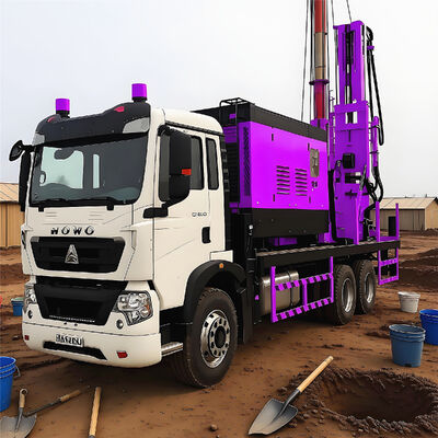 Multifunktionale Wasserbohranlage Geothermische Bohrmaschine Crawler Wasserbohranlage