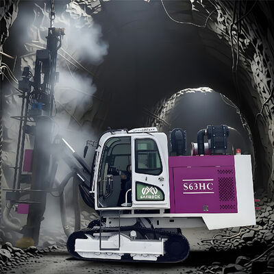Hard Rock Blast Hole Drilling Rig Tiefe 21m Höhere Produktivität Bergbau Crawler Drilling Rig