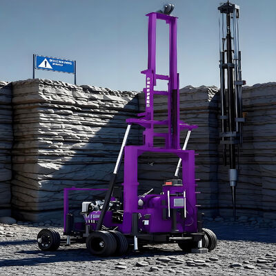 Vertical Rotation Hydraulic Core Drilling Rig Rock And Soil Sampling Drilling Machine Deep Core Drill Rig