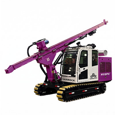 Pile Driving Machine Resistant High Temperature Environments Hole Diameter 90-400mm Hydraulic Pile Driver