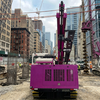 Pile Drilling Machinery Quick Switching Between Pile Driving Machine Foundation Construction Portable Pile Driver