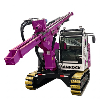 Pile Driver Machine High Frequency Impact Directly Piling Machinery Building Foundations Crawler Pile Driving Rig 