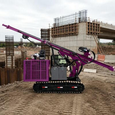 Pile Drilling Machinery Quick Switching Between Pile Driving Machine Foundation Construction Portable Pile Driver