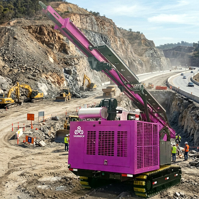OEM/ODM Customization Pile Driver Machine DTH Hard Rock Pile Driving Equipment High Frequency Pile Drilling Machine