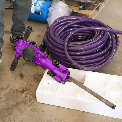 Flexible Operation Pneumatic Rock Drill Machine Simple Structure Portable Rock Drilling Machine