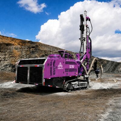 Automatic Rod Changer Blasthole Drilling Machine Dust Collection Mining Drilling Equipment DTH Drilling Rig