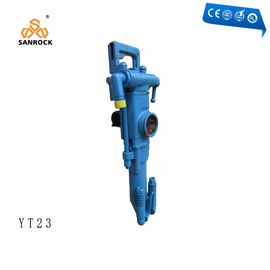 Kleiner pneumatischer Anschlaghammer Bohrloch-Handfelsen-Bohrmaschine Sanrock
